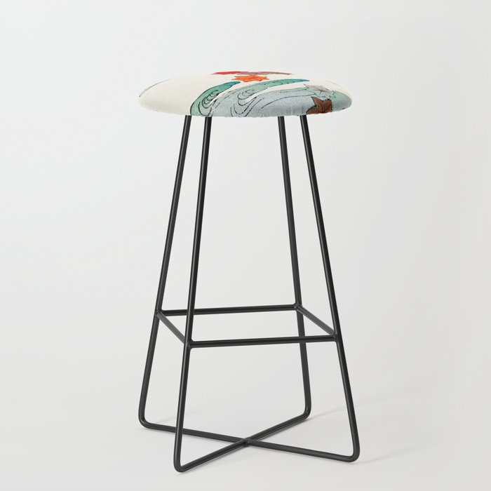 Autumn and Water Bar Stool