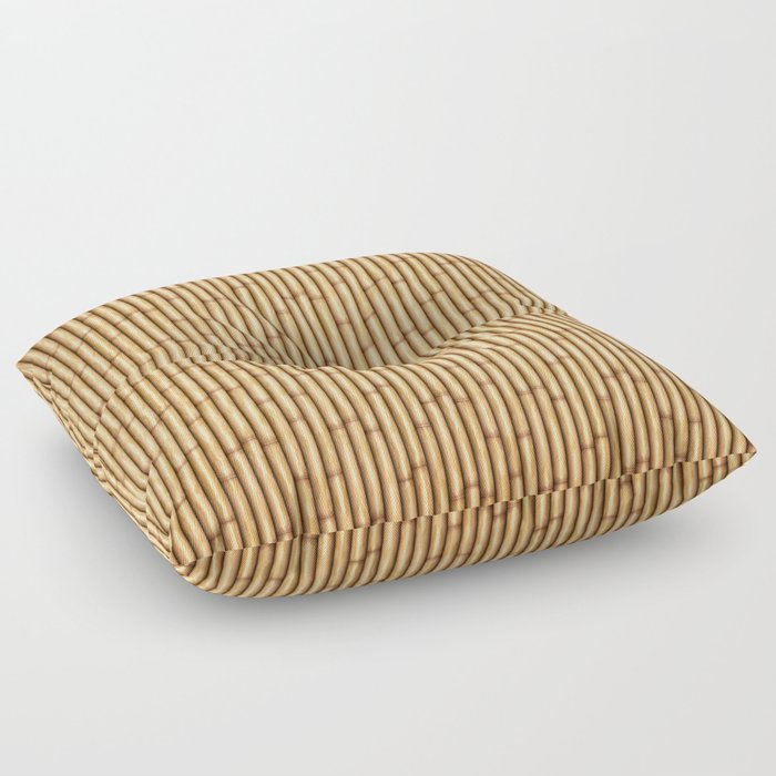 Bamboo  Screen Floor Pillow