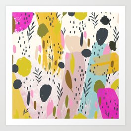 Abstract Shapes Art Prints Society6