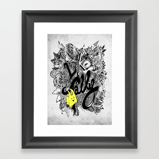 Like TOTEStally Framed Art Print