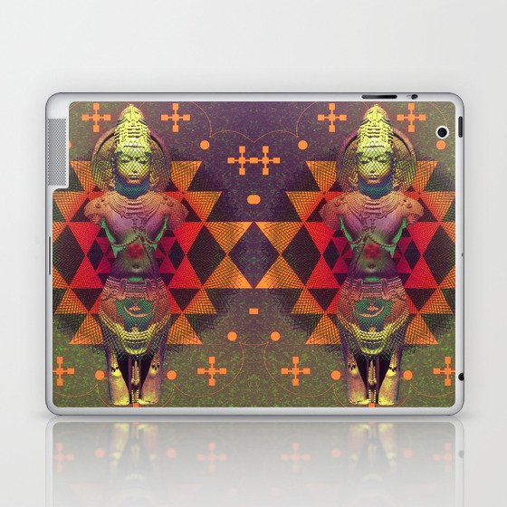 Indian Deity Geometric Laptop & iPad Skin
