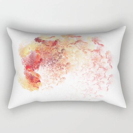 fine Coloured (A7 B0195) Rectangular Pillow