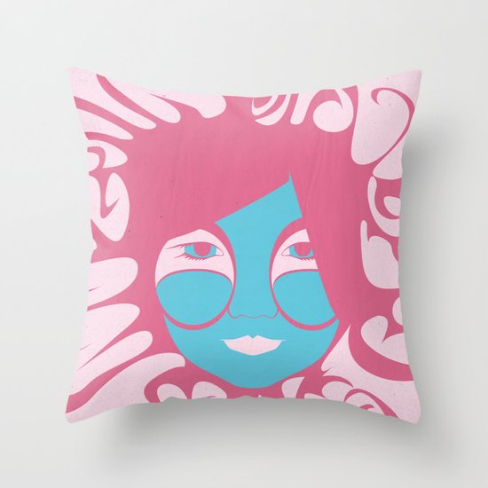 Bjork: All is Full of Love Throw Pillow
