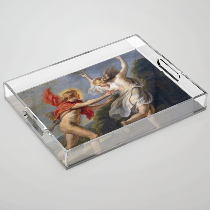 Apollo chasing Daphne Acrylic Tray