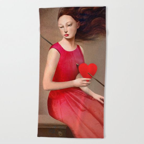 The Heartache Beach Towel