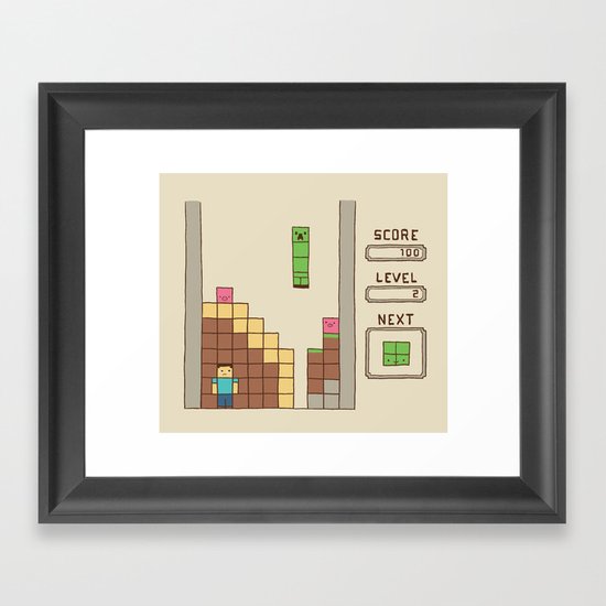 Unfortunate Framed Art Print