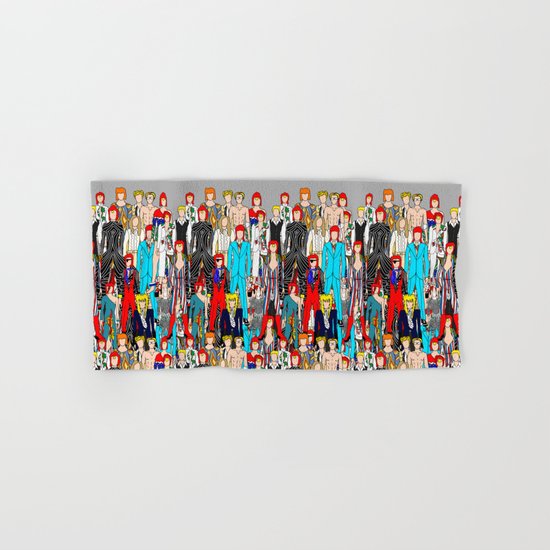 Bowie Doodle Hand & Bath Towel