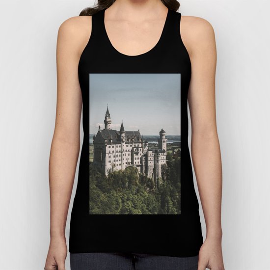 Neuschwanstein fairytale Castle - Landscape Photography Unisex Tank Top
