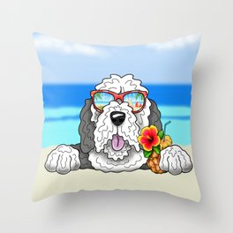 Just Chillin Throw Pillow