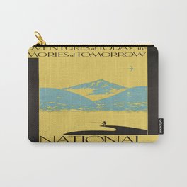 Vintage poster - National parks Carry-All Pouch