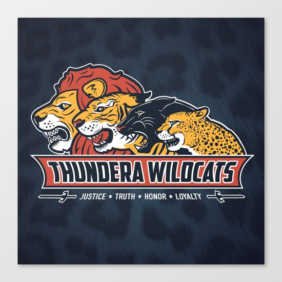 Thundera Wildcats Canvas Print
