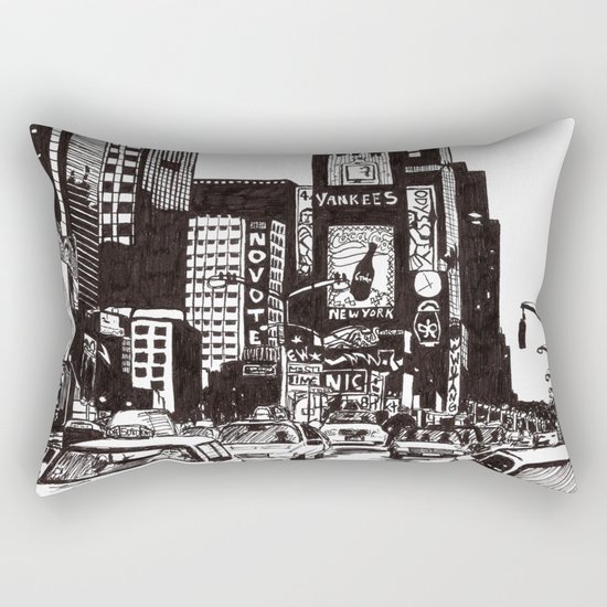 New York New York Rectangular Pillow