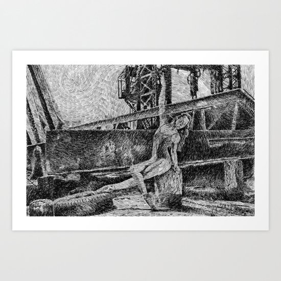 Fingerprint - Dance Art Print