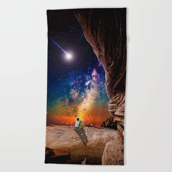 MAKE A WISH ! Beach Towel