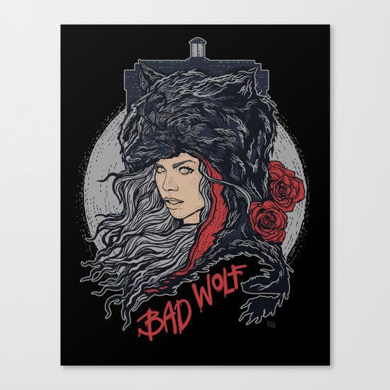 Bad Wolf Canvas Print