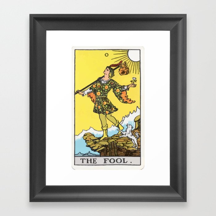 00 - The Fool Framed Art Print