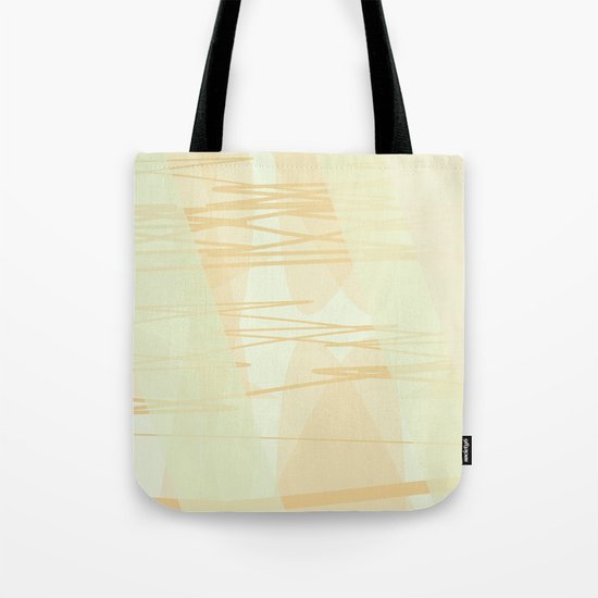 Beige Pattern Tote Bag