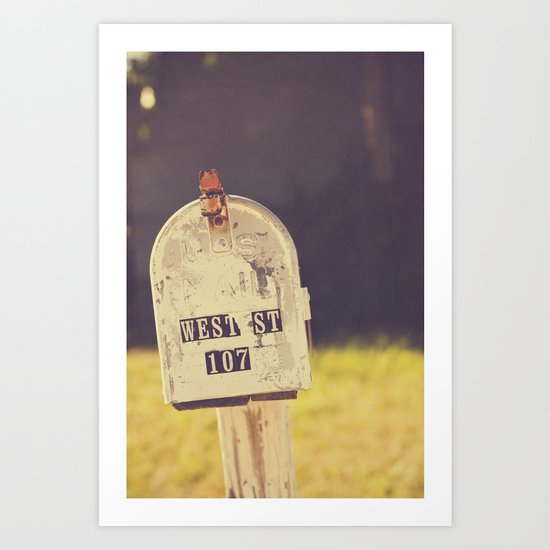 West street Art Print