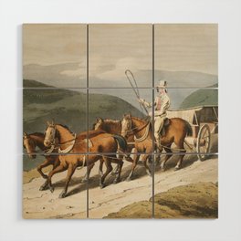 19th century in Yorkshire life Wood Wall Art