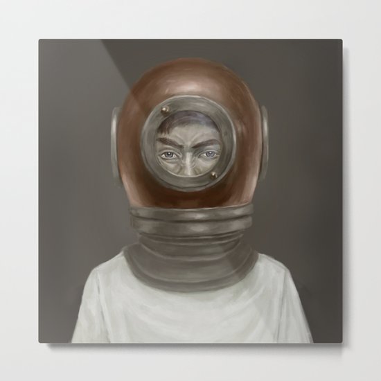 self portrait Metal Print