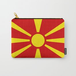 Macedonian Flag of Macedonia Carry-All Pouch