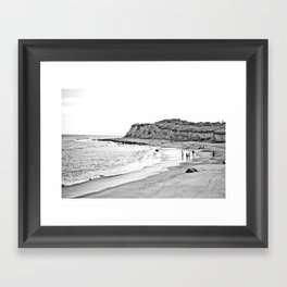 The Beach at Montauk Framed Art Print
