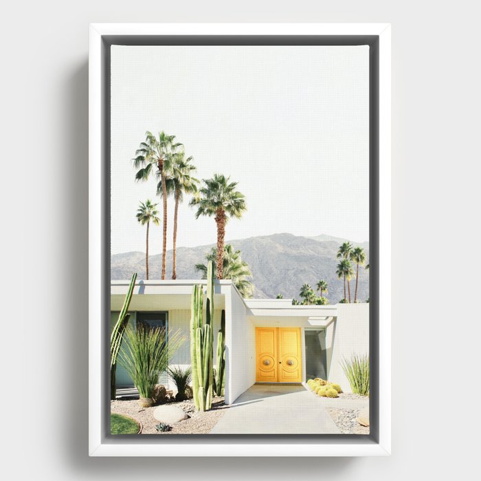 Palm Springs II Framed Canvas