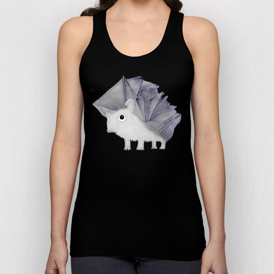 Hedgehog Unisex Tank Top
