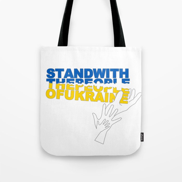 I Stand With Ukraine Tote Bag