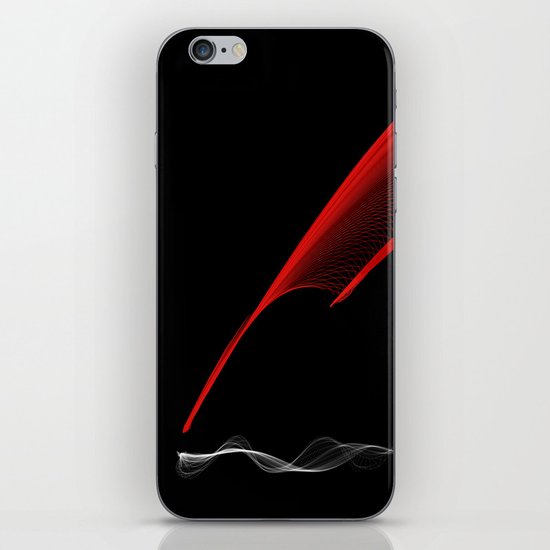 SilveRed iPhone Skin