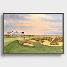 Kiawah Island Ocean Golf Course Framed Canvas