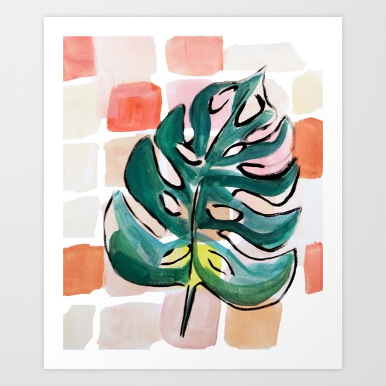 Golden Girl Art Print