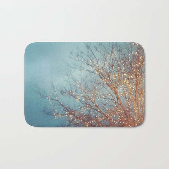 December Lights Bath Mat