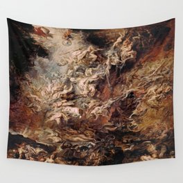 Peter Paul Rubens's The Fall of the Damned Wall Tapestry