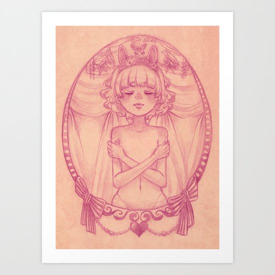 Bunny Art Print