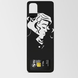 Girl in Coat Android Card Case
