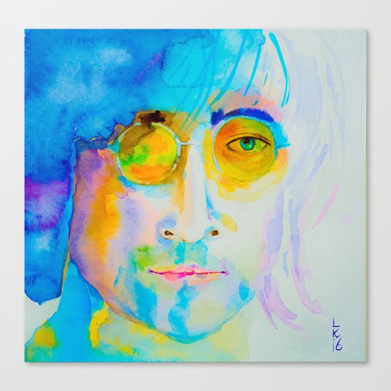 portrait of John Canvas Print