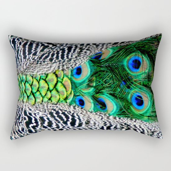 Nature's pattern Rectangular Pillow