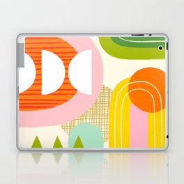 Rise and Shine - Retro Mod Abstract Design Laptop Skin
