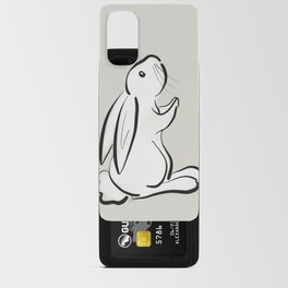 Bunny sketch Android Card Case