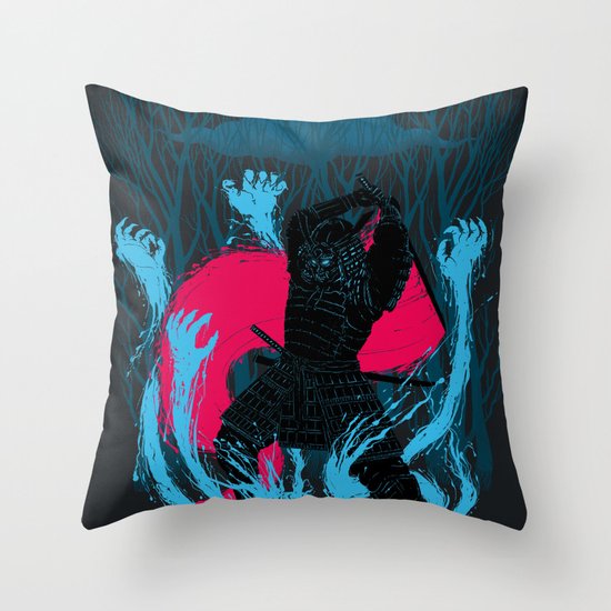 Versus Samurai Throw Pillow