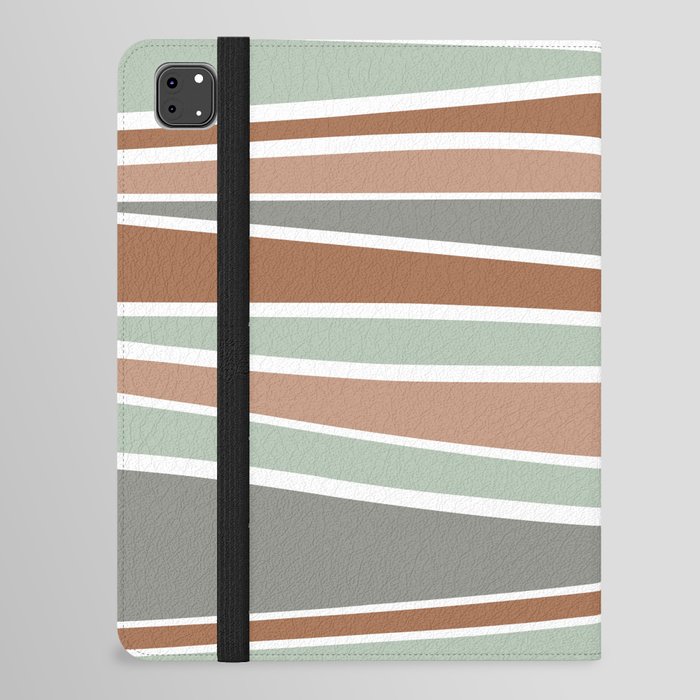 Landscape Colorful Stripes  iPad Folio Case