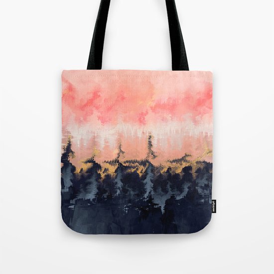 Abstract Wilderness Tote Bag
