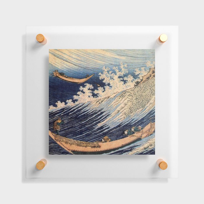 Hokusai, Choshi in the Simosa province Floating Acrylic Print