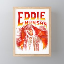 eddie-munson funny Framed Mini Art Print