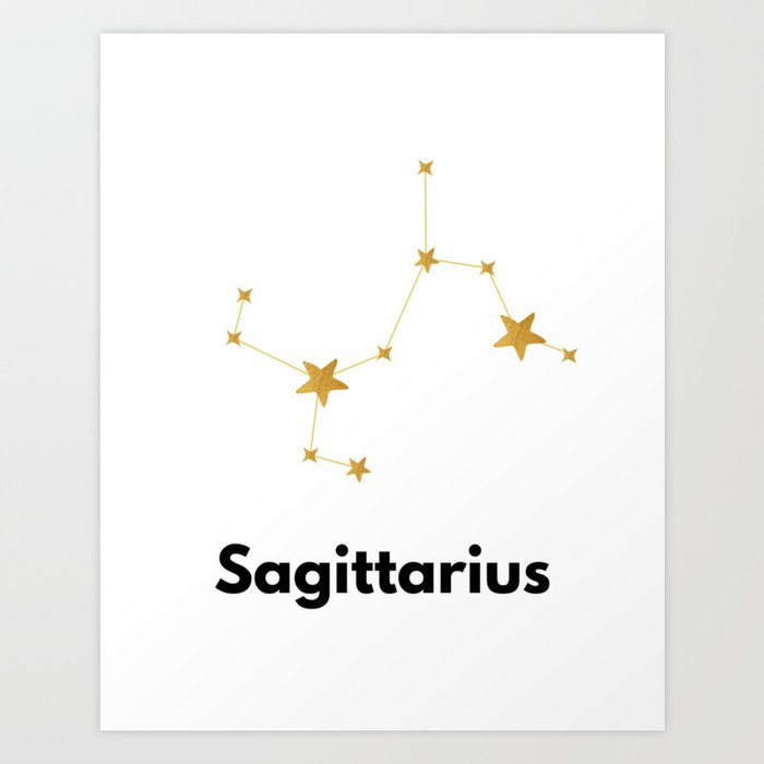 Sagittarius, Sagittarius Zodiac Art Print
