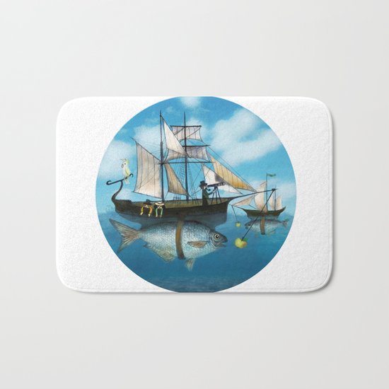Sea Journey Bath Mat