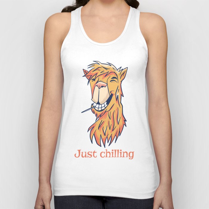 Llama Chill Tank Top