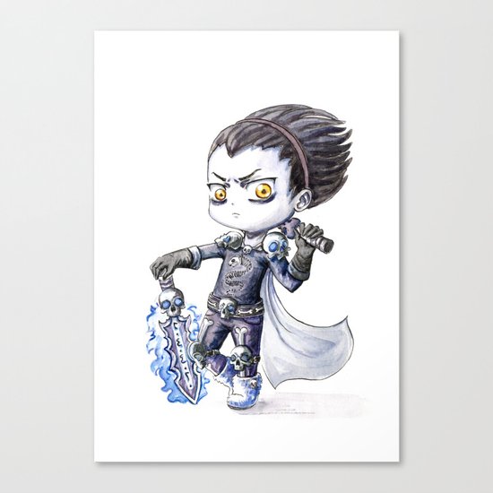 Death Knight Canvas Print