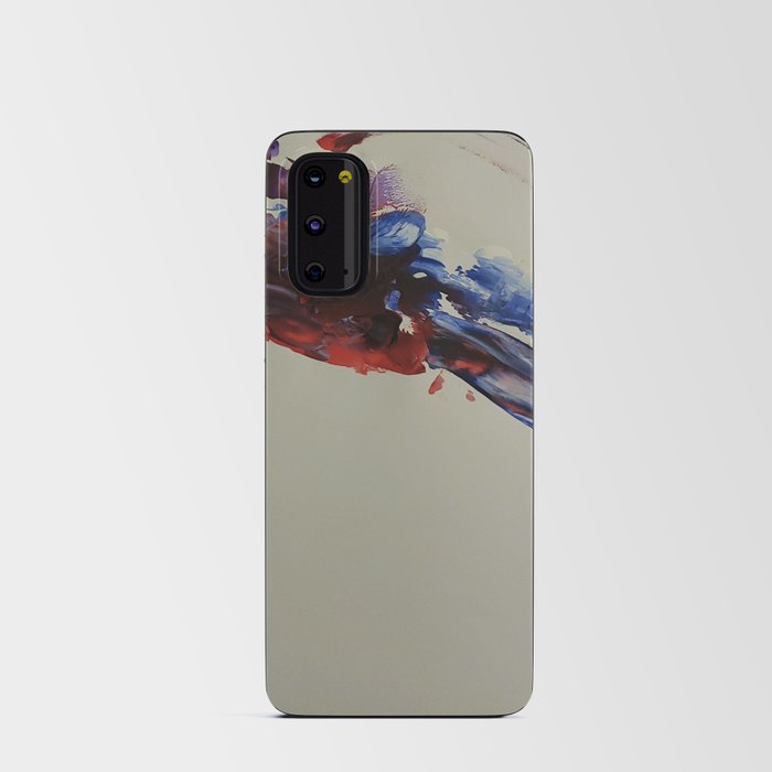 Curve of cascading color Android Card Case